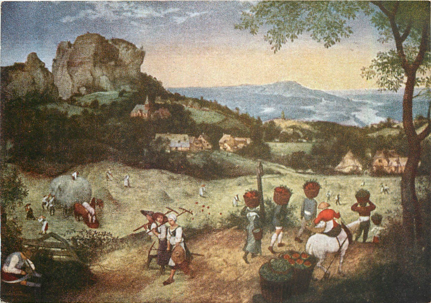 CPM Peeter Brueghel vers 1528 1569 La tenaison 