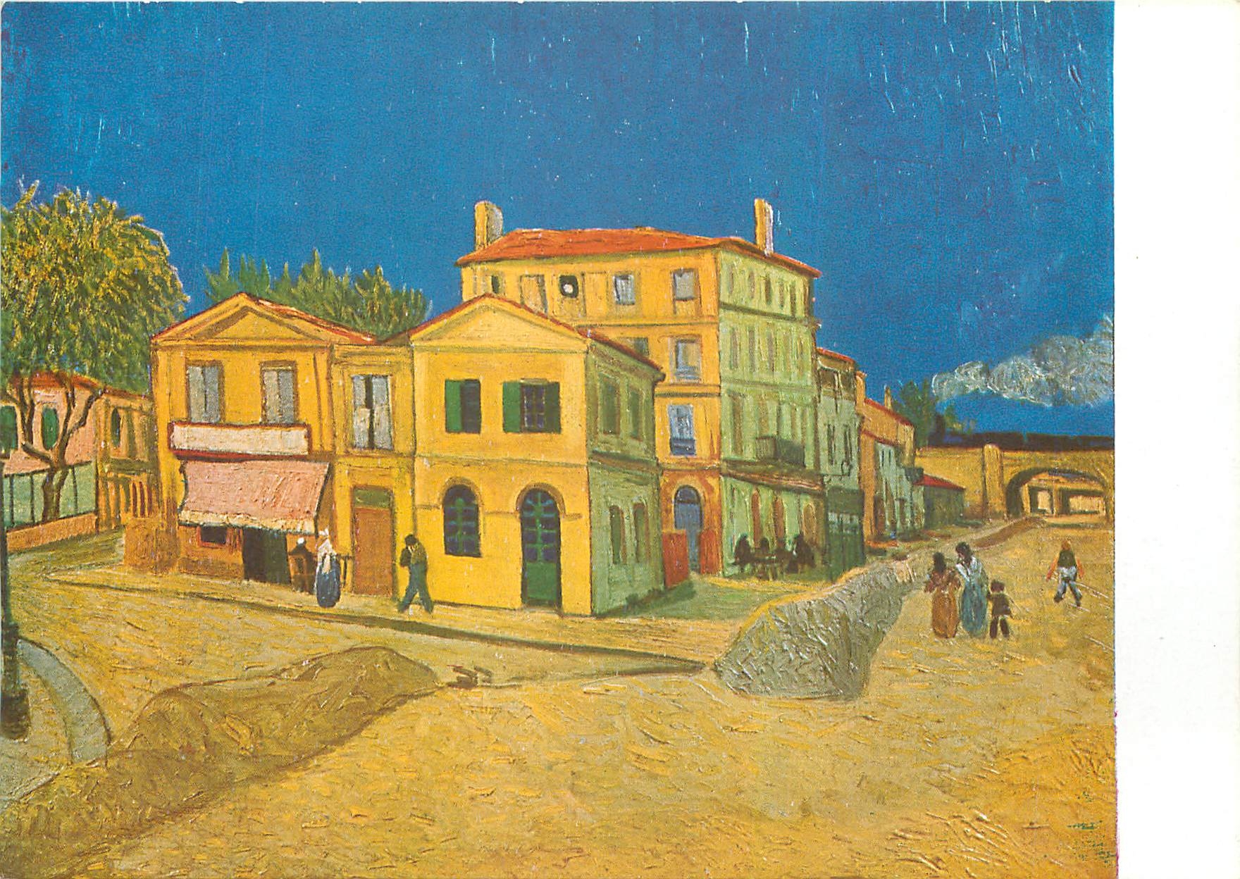 CPM Van Gogh 1853 1890 La maison de Vincent a Arles 