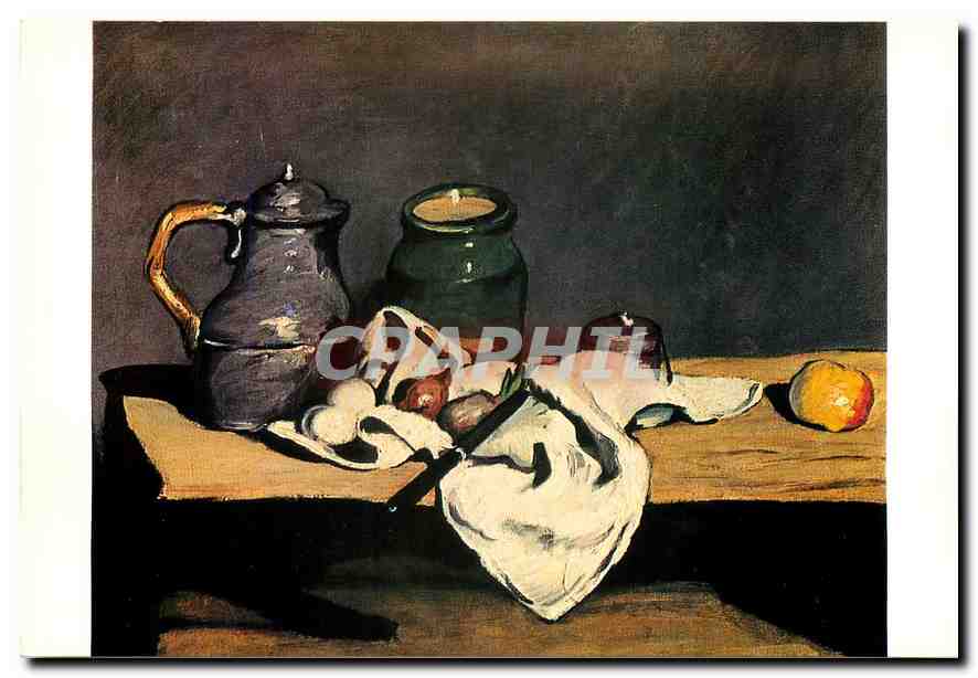 CPM Paul Cezanne Nature morte a la bouilloire Musee du Jeu de Paume 