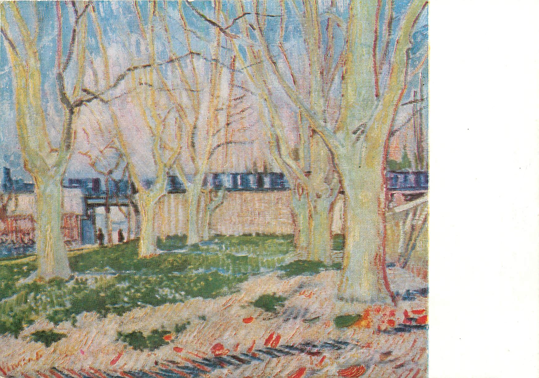 CPM Vincent Van Gogh 1853 1890 Les Moyettes 