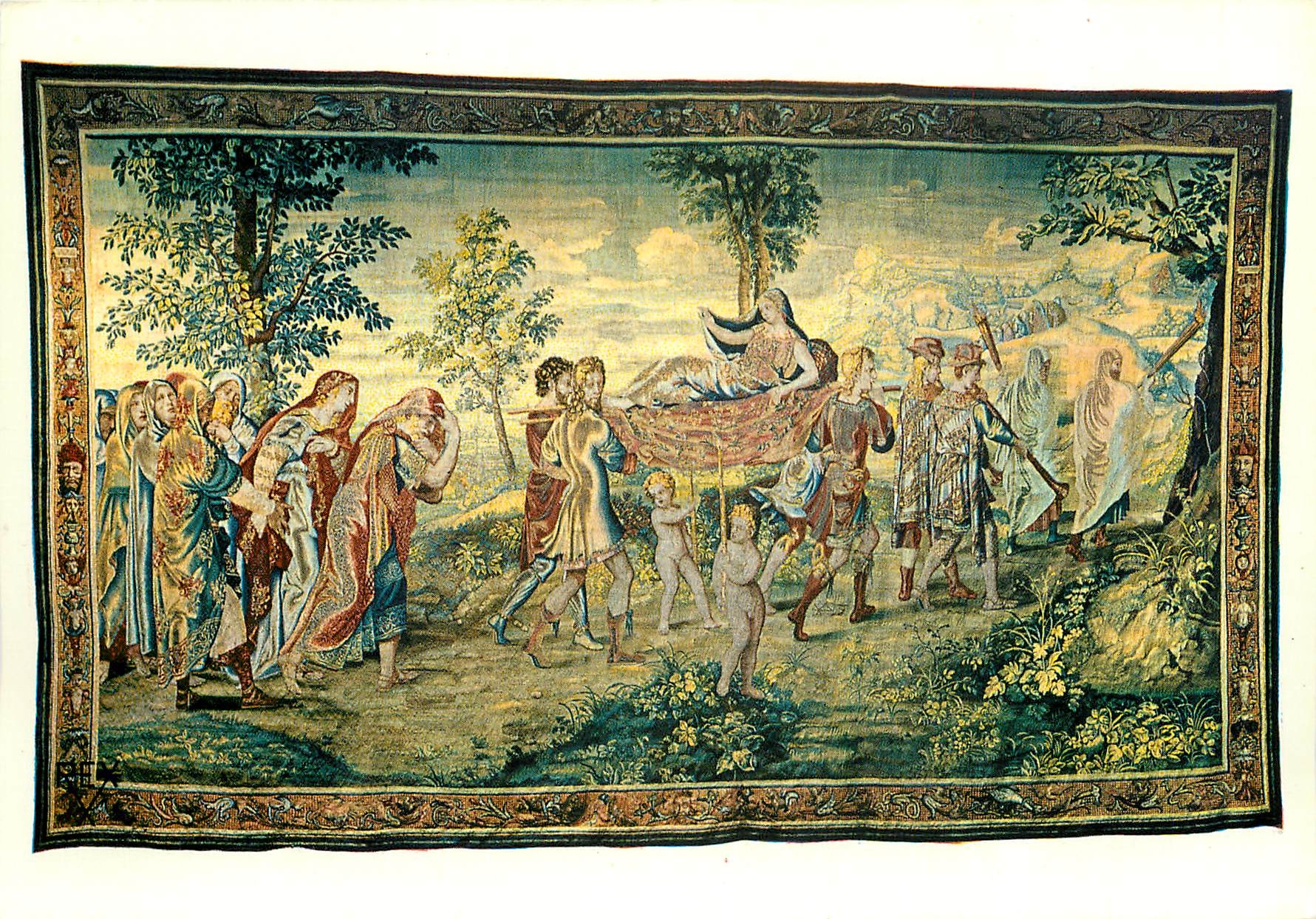 Psyche partant sur la montagne — reproduction d'après Raphaël — Éditions REX