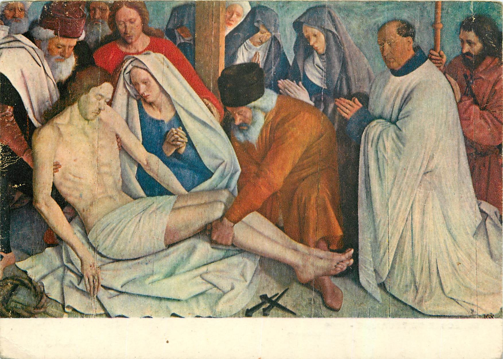 CPM Ecole de Touraine Pieta Eglise de Nonans 