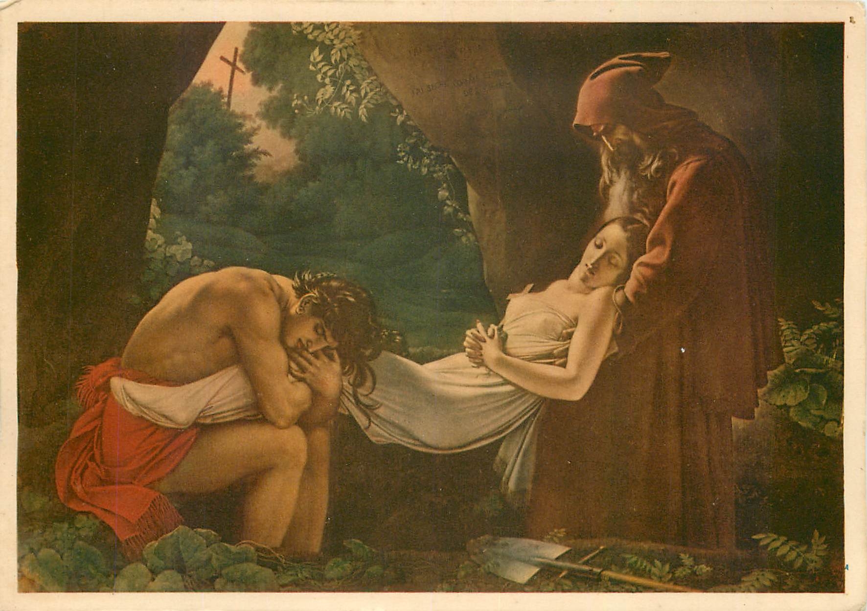 CPM Atala Au Tombeau Girodet de Roncy Trioson Musee du Louvre Paris 