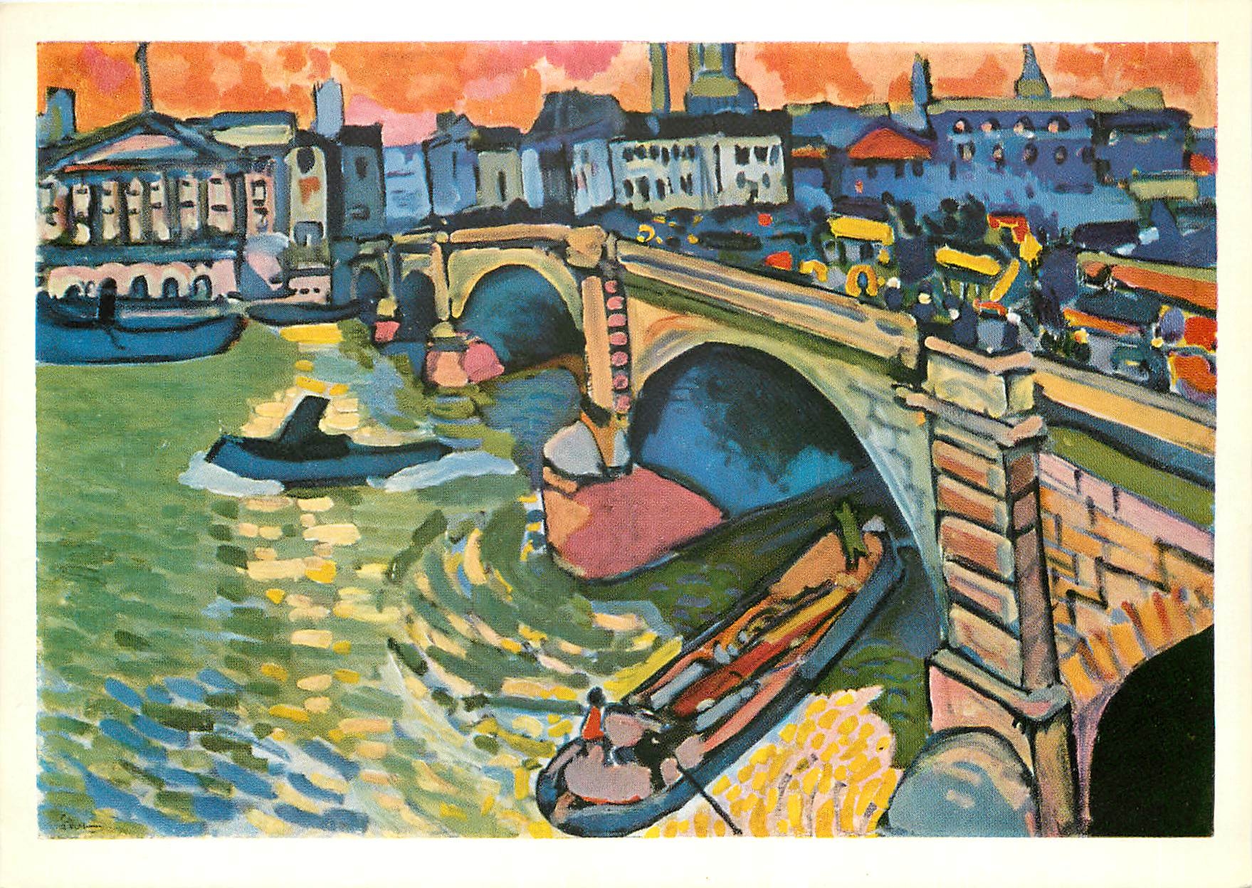 CPM Andre Derain 1880 1954 London Bridge 1906 Museum of Modern Art New York 