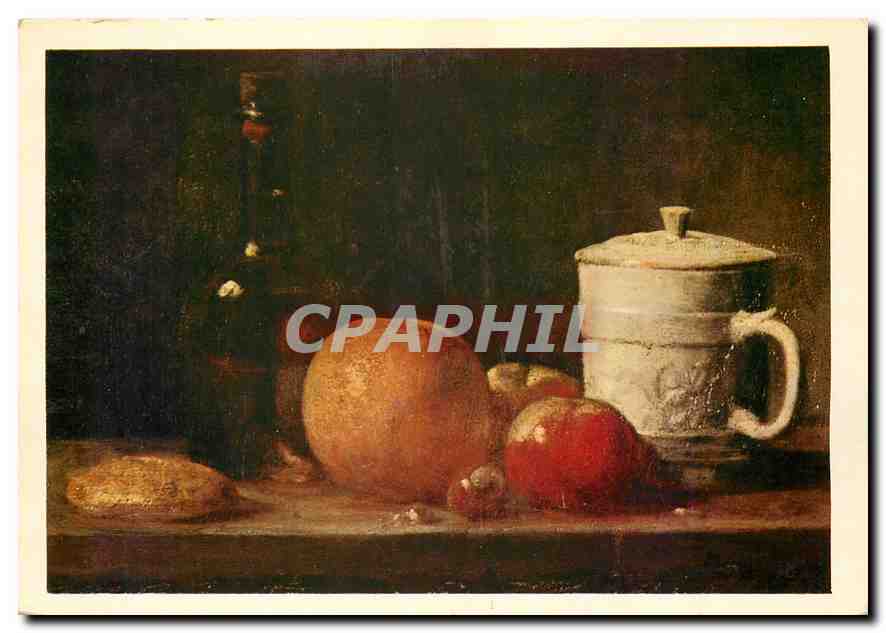 CPM Les Chefs d'Ceuvre du Musee d'Angers Jean Baptiste Chardin 1699 1779 Nature morte au Pichet 
