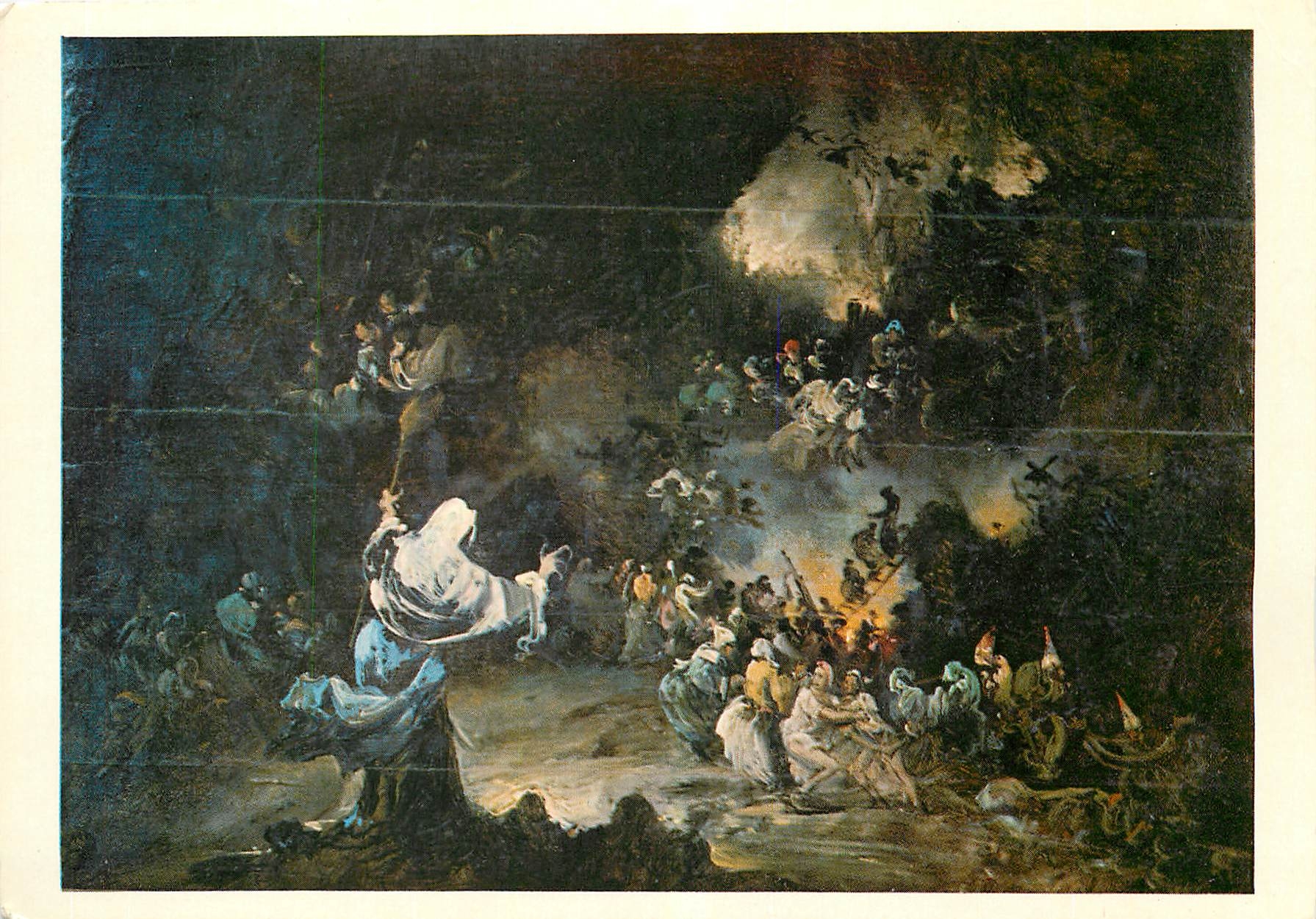 CPM Les Chefs d'Oeuvre du Musee de Castres Lucas Y Padilla 1918 Le Sabbat 