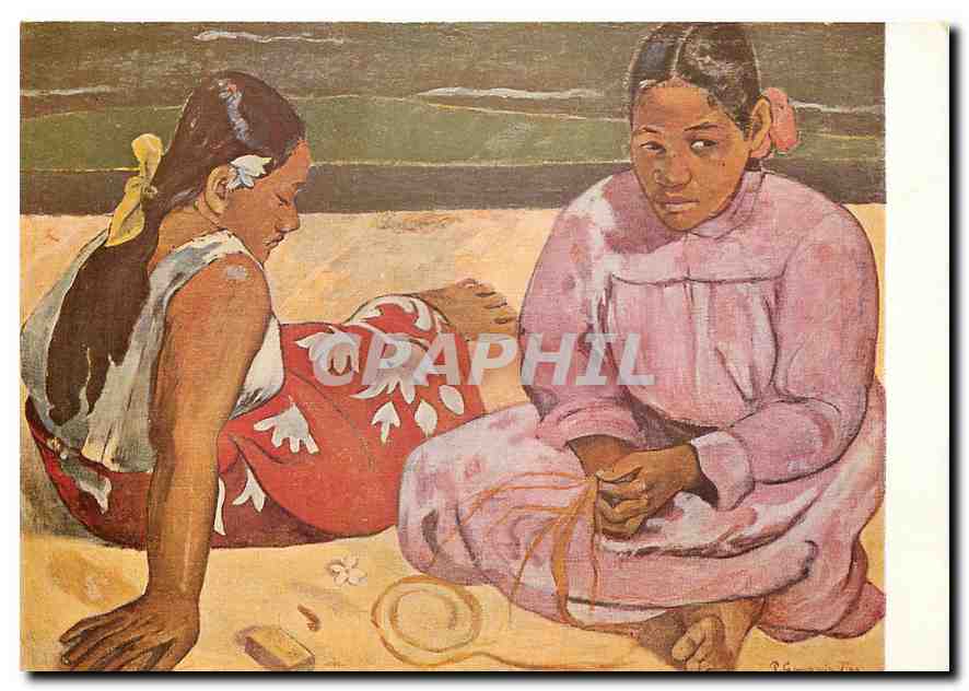 CPM Paul Gauguin Femmes de Tahiti 1848 1903 