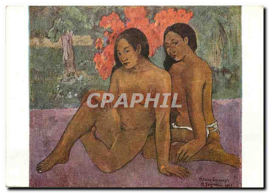 CPM Paul Gauguin 1848 1903 Et l'or de leur corps 