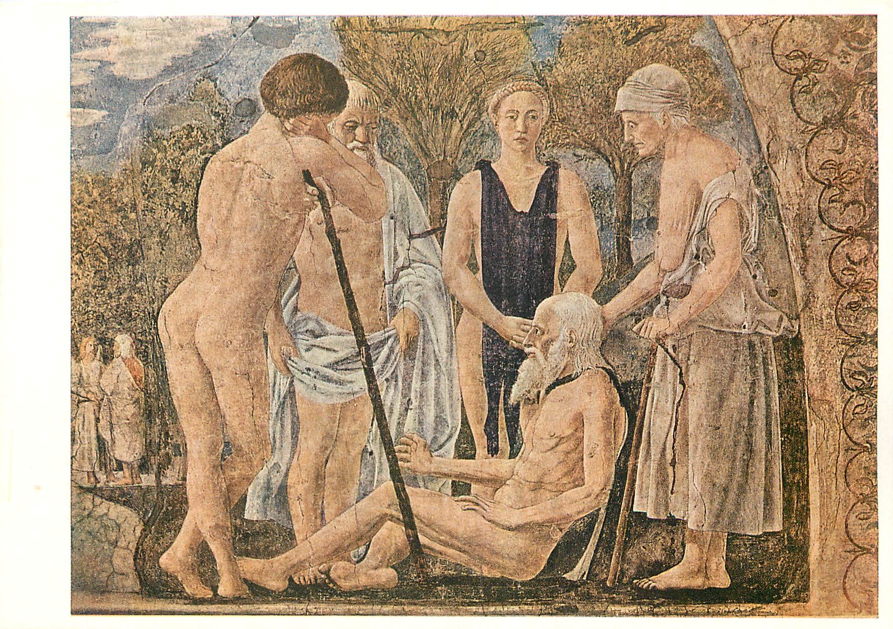 CPM Piero Della Francesca La morte di Adamo 