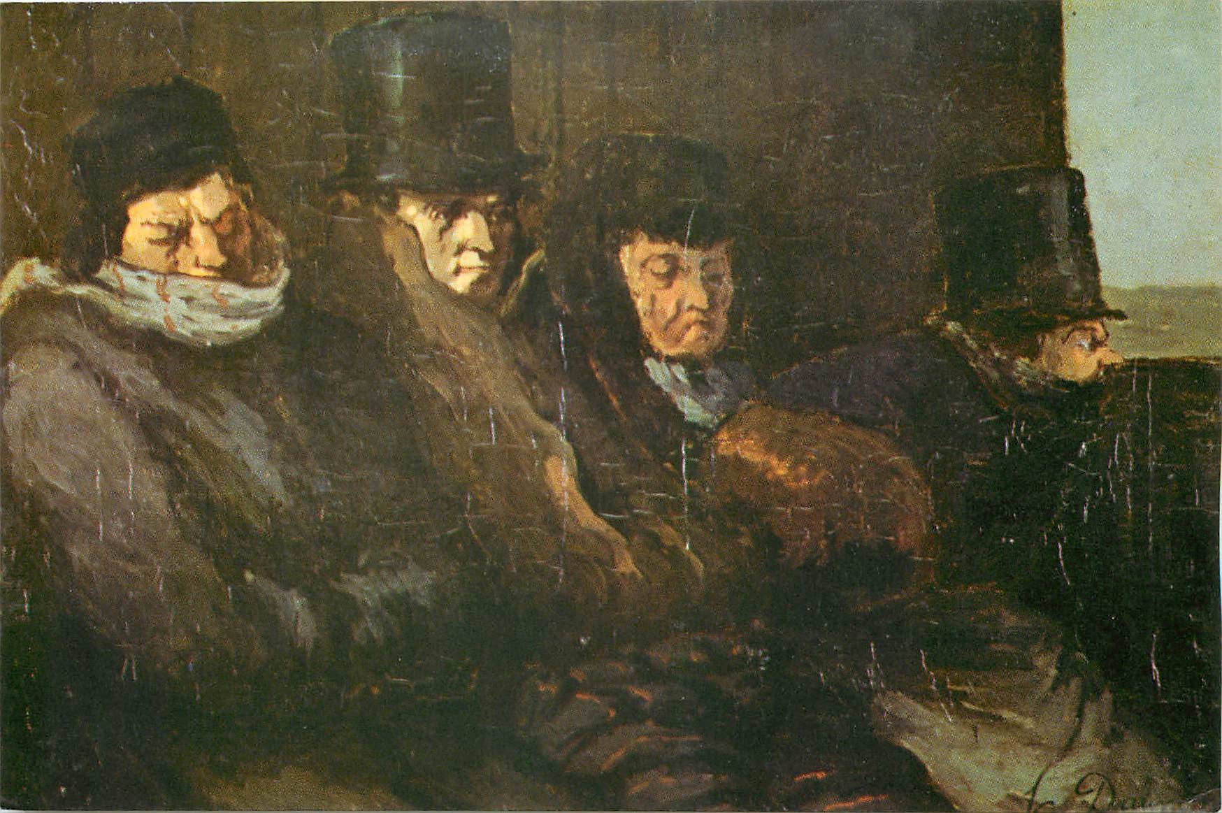 CPM Honore Daumier 1808 1879 