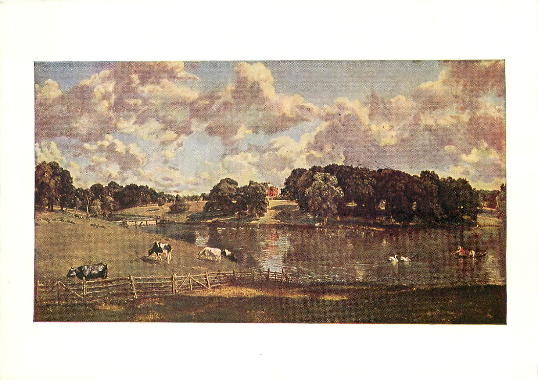 CPM John Constable 1776 1837 Wivenhoe Park Essex National Gallery of Art Washington DC 
