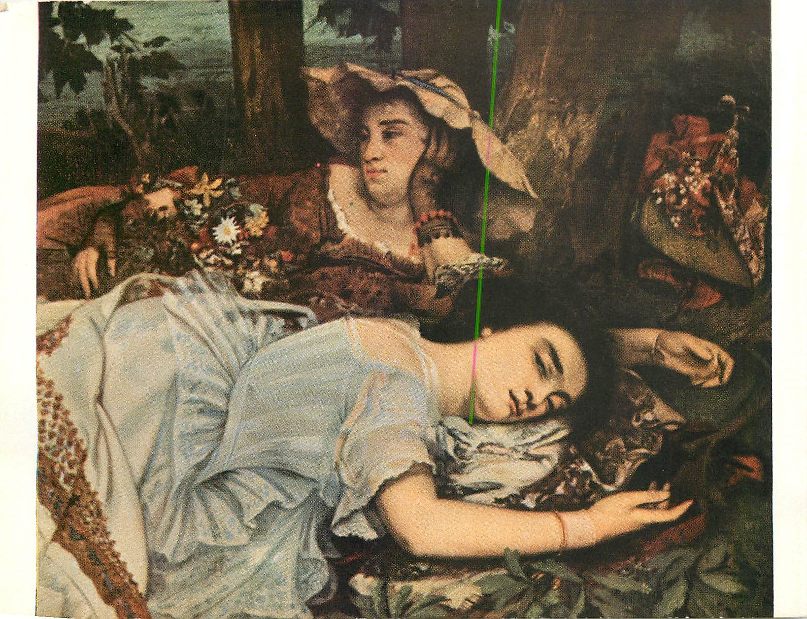 CPM Petit Palais Courbet Les Demoiselles aux bords de la Seine 