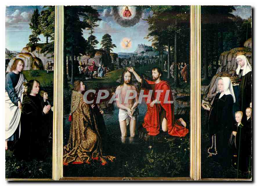 CPM Gerard David 1460 1523 Het Doopsel van Christus 