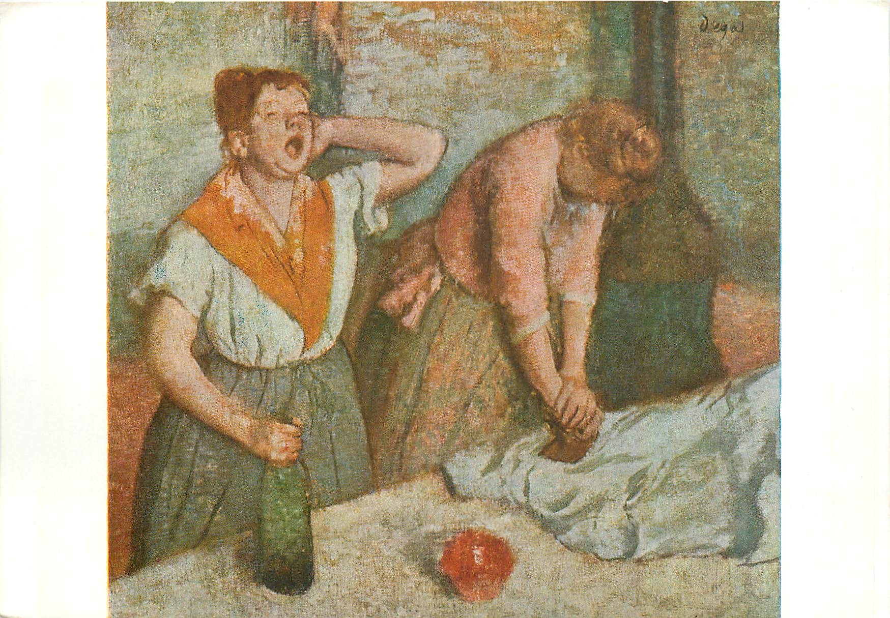 CPM HG Edgar Degas 1798 1863 Les Reoasseruses 