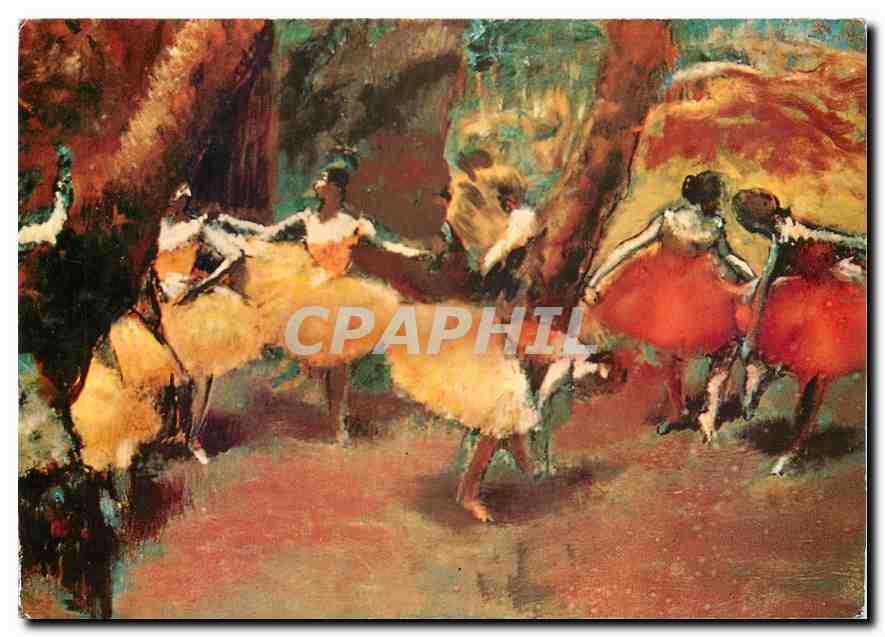 CPM Degas Prima della rappresentazione 