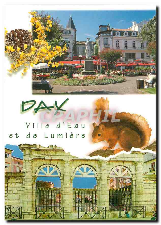 CPM Dax Ville d'Eau et de Lumiere 