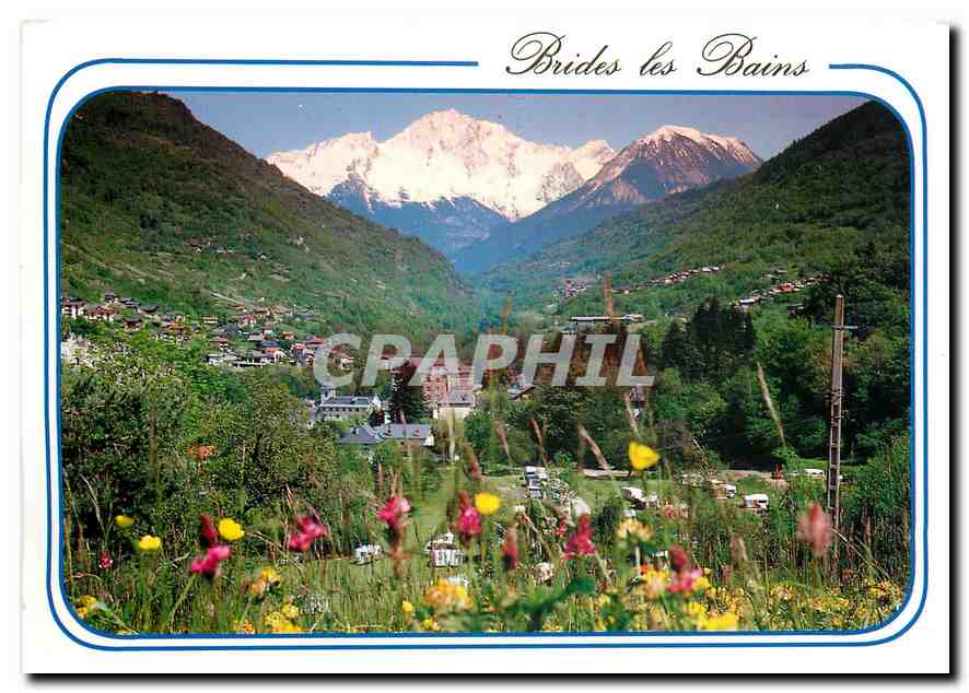 CPM Brides les Bains Savoie Regard sur la station 