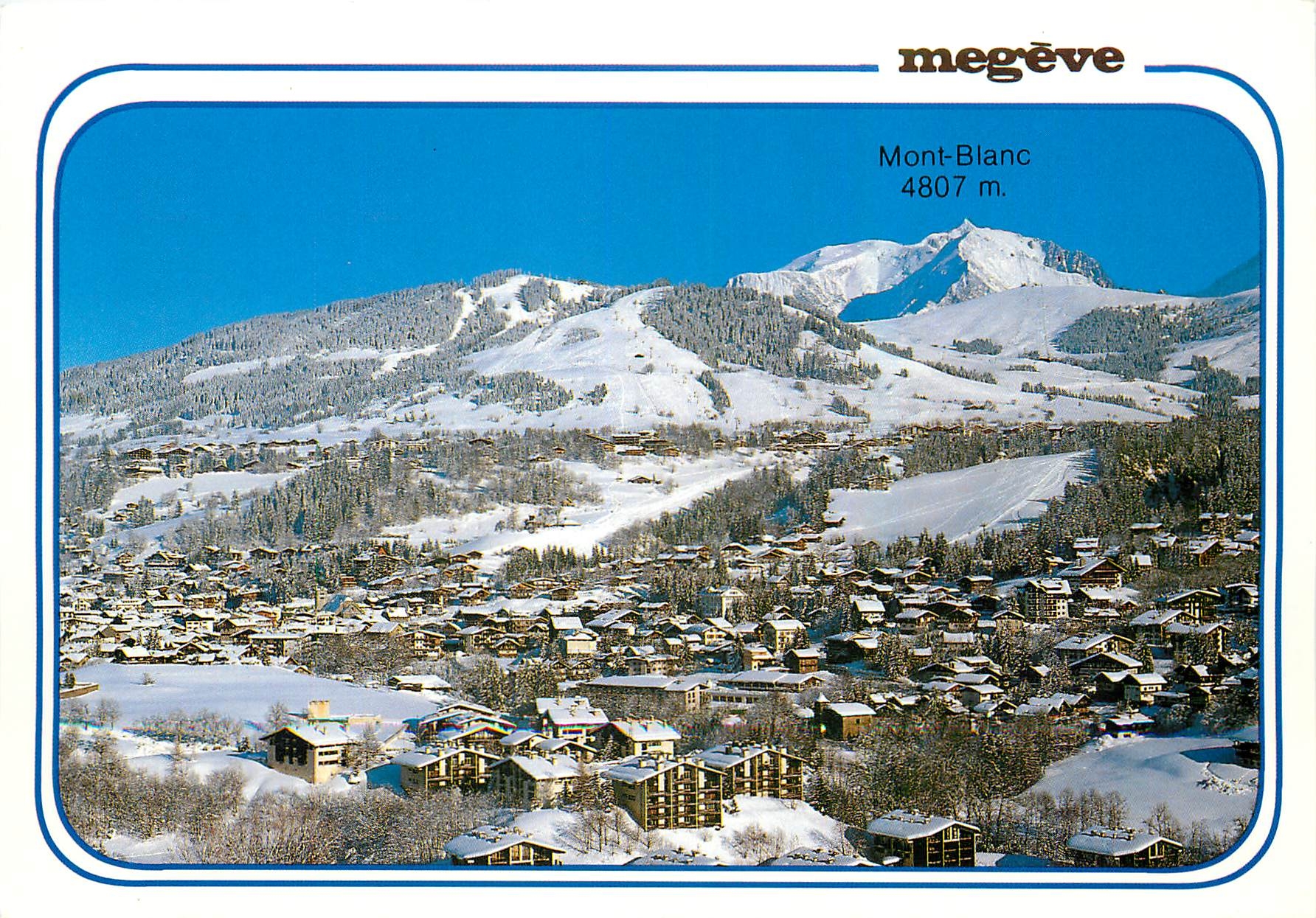 CPM Megeve Mont Blanc Hte Savoie 