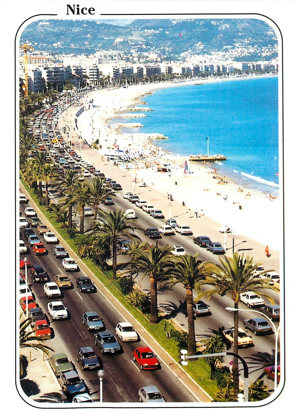 CPM Cote d'Azur French Riviera Nice Promenade des Anglais 