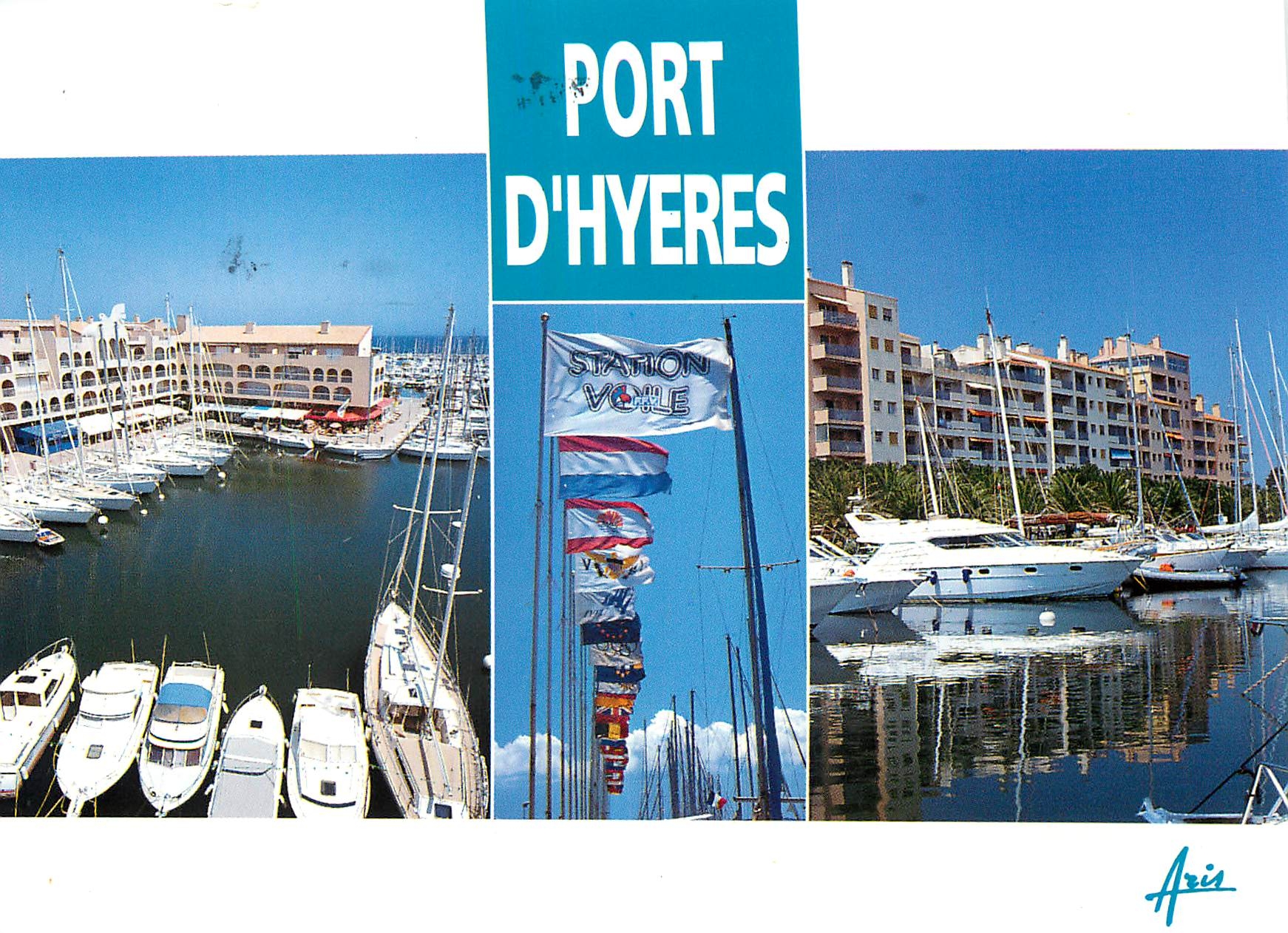 CPM Hyeres les Palmiers Port d'Hyeres 