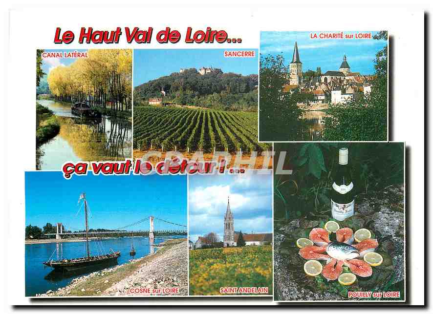 CPM Le Haut Val de Loire Canal Lateral vers Menetreol 