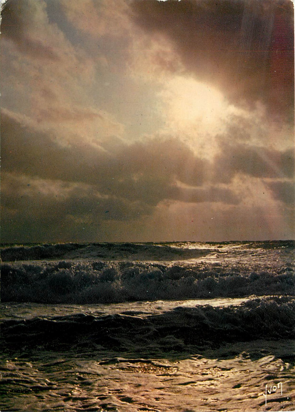 CPM Couleurs et Lumiere de France Coucher de soleil 