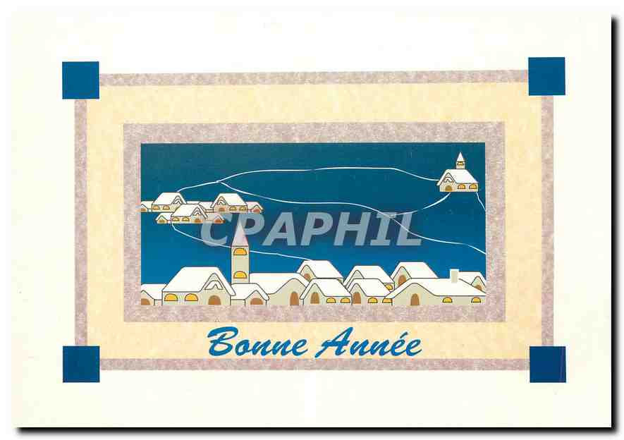 CPM Bonne Annee 