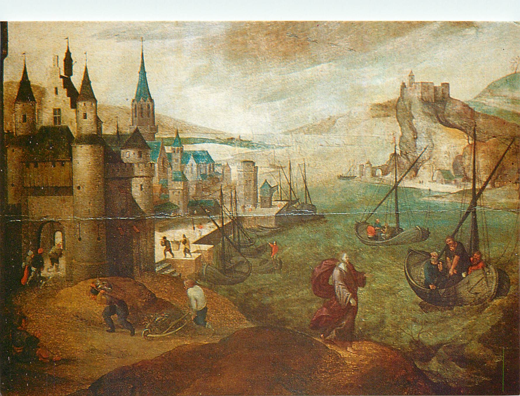 CPM Chapelle ND de Montfaucon Collection de 12 tableux 