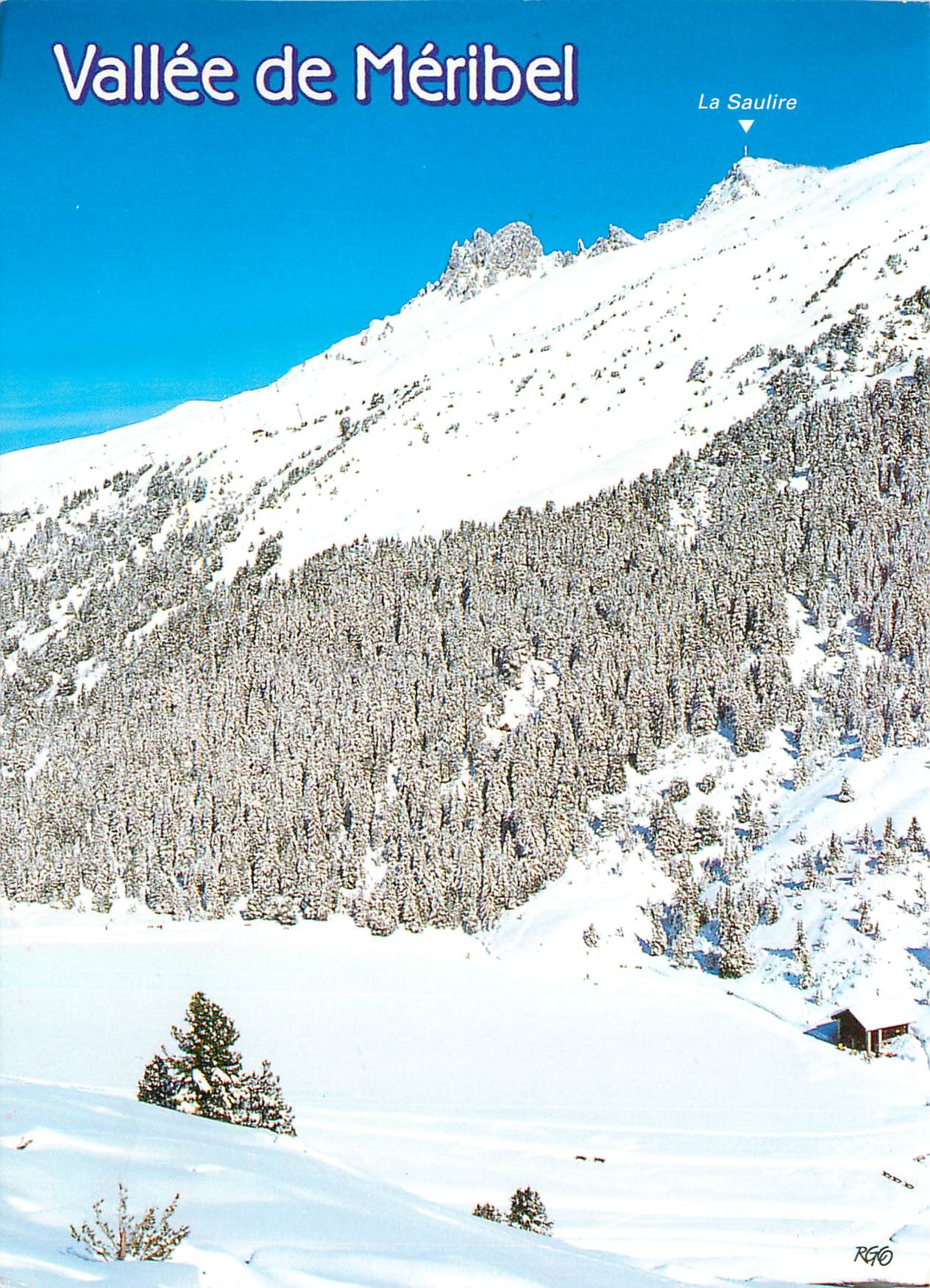 CPM En Tarentaise Savoie Vallee de Meribel 