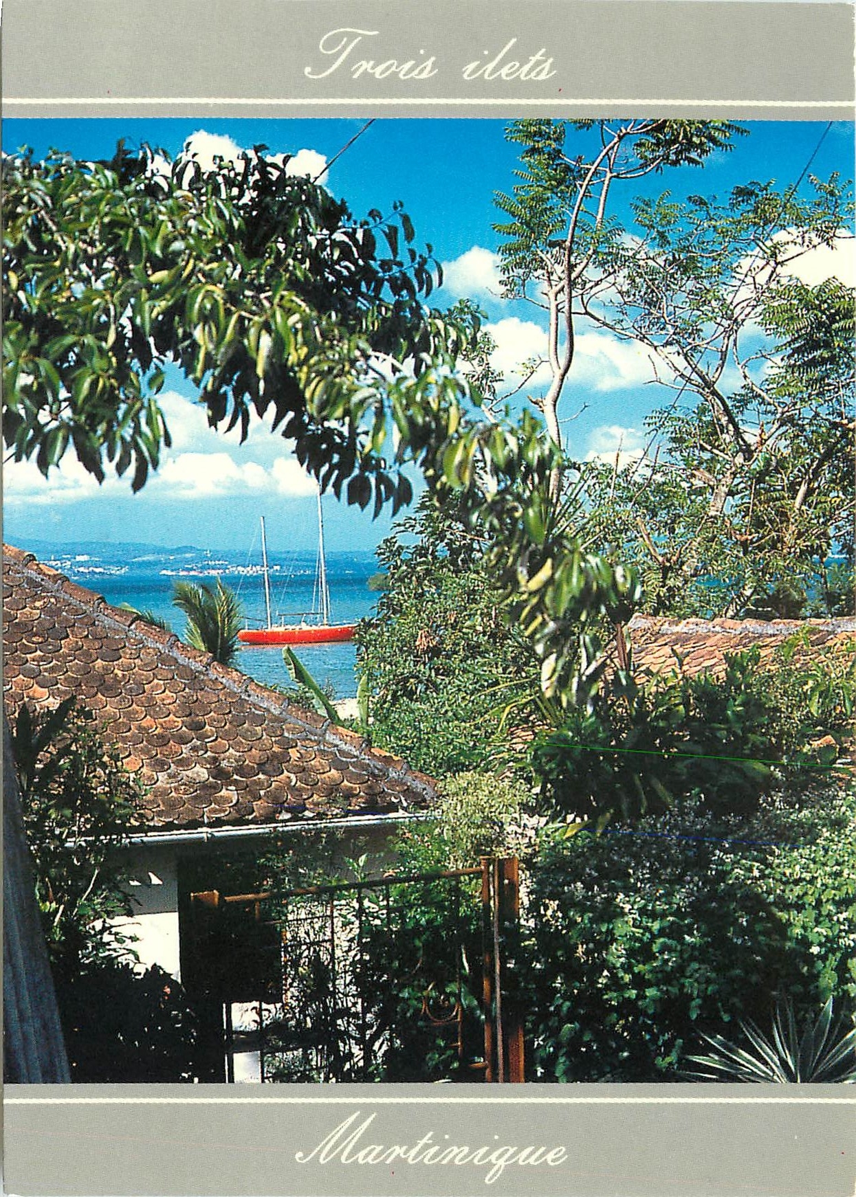 CPM La Martinique Trois Illets 