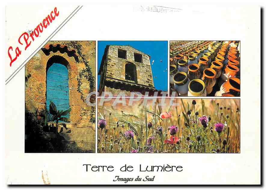 CPM La Provence Terre de Lumiere Images du Sud 