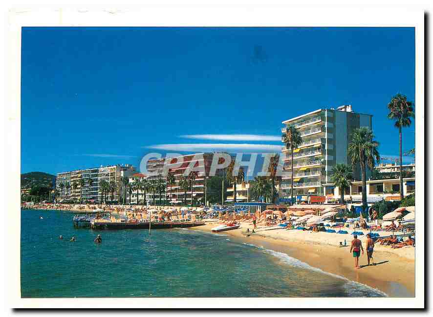CPM Juan les Pins Alpes Maritimes Les plages de sable fin 