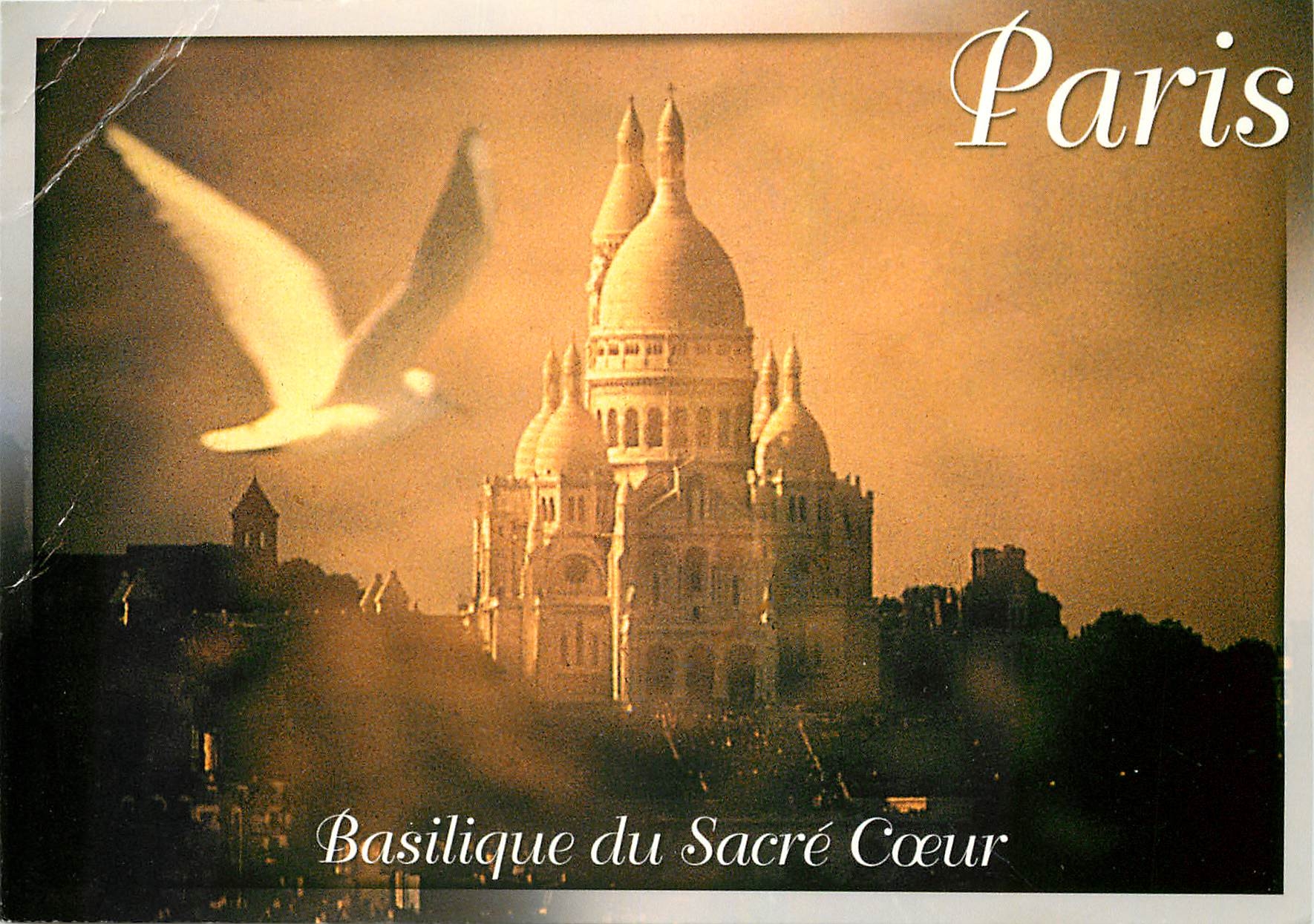 CPM Paris Basilique du Sacre Coeur 