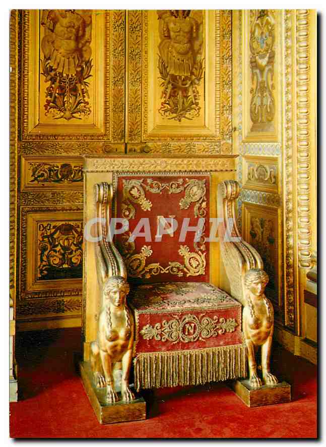 CPM Palais du Luxembourg Le trone de Napoleon 