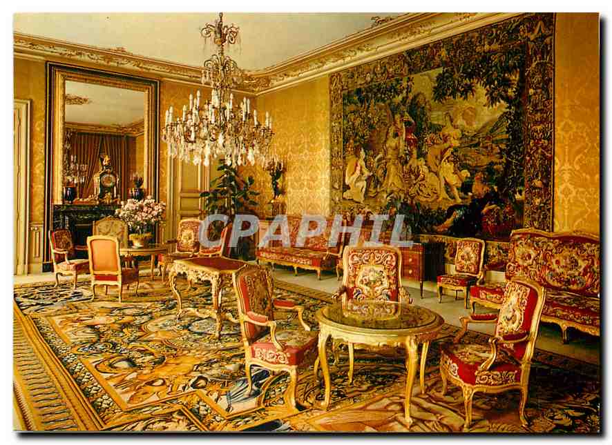 CPM Petit Luxembourg Appartements du President du Senat le Grand Salon 