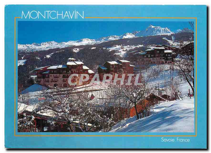 CPM Montchavin Savoie France 