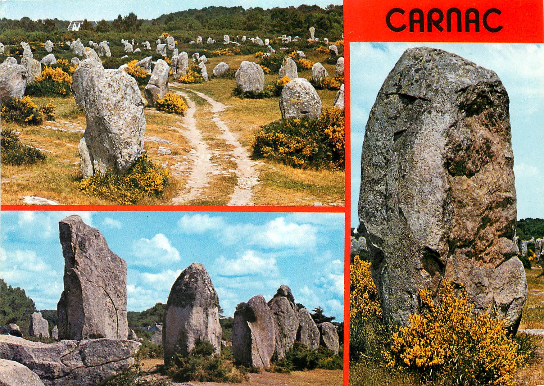 CPM Carnac Les Alignements de Menhirs de Kermario et du Menec 