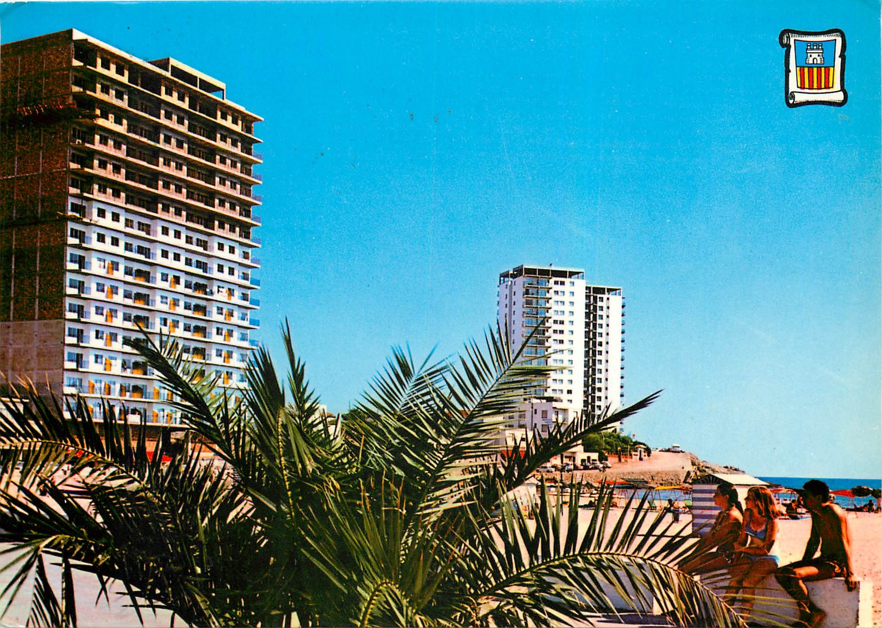CPM Oropesa de Mar Castellon Vista Parcial 
