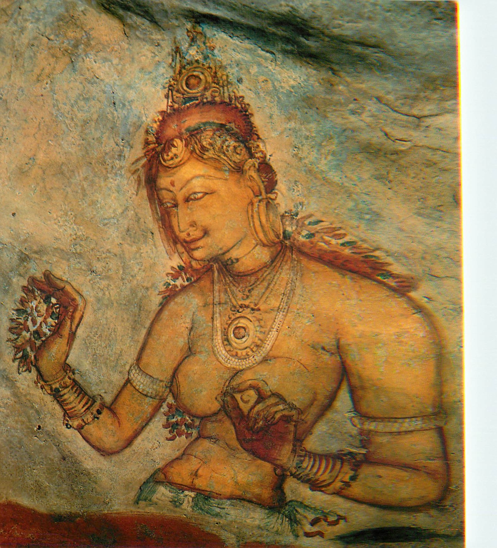 CPM Sri Lanka Ceylon Frescoes in Sigiriya 