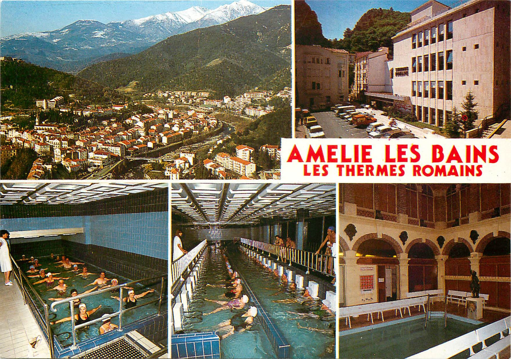 CPM Amelie Les Bains Les Thermes Romains 