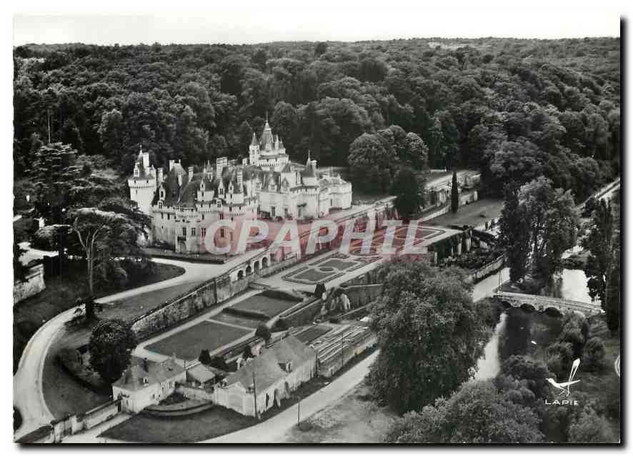 CPM Usse Indre et Loire Le Chateau et ses Terrasses 