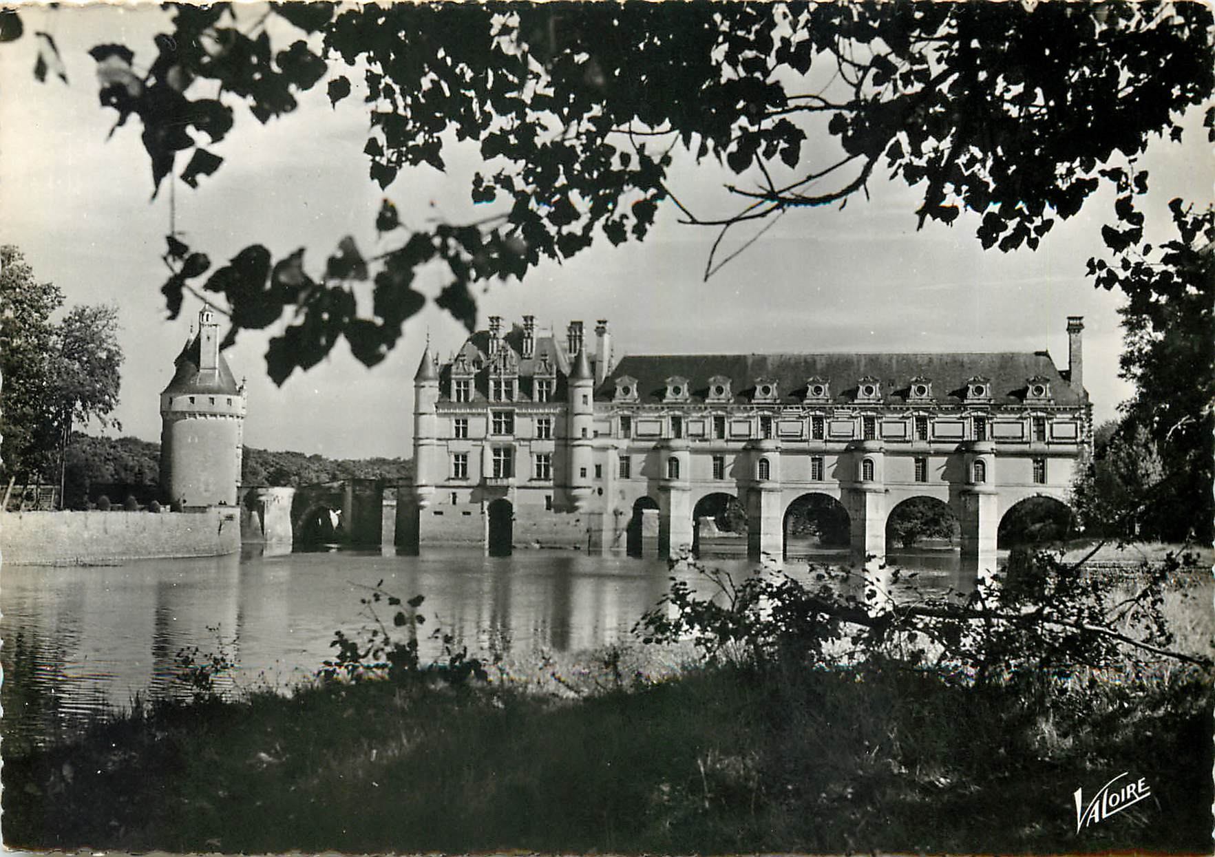 CPM Chenonceaux Indre et Loire Le Chateau Facade ouest et donjon du XV 