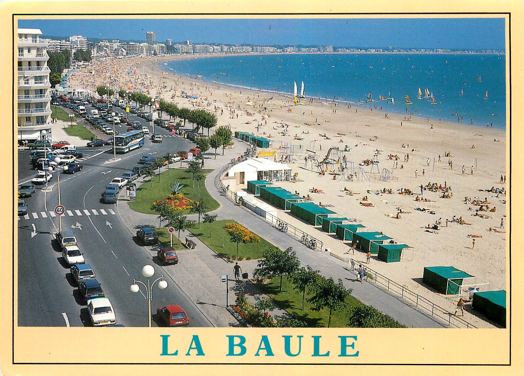CPM La Baule Couleurs de Bretagne La Cote d'Amour Loire Atlantique 