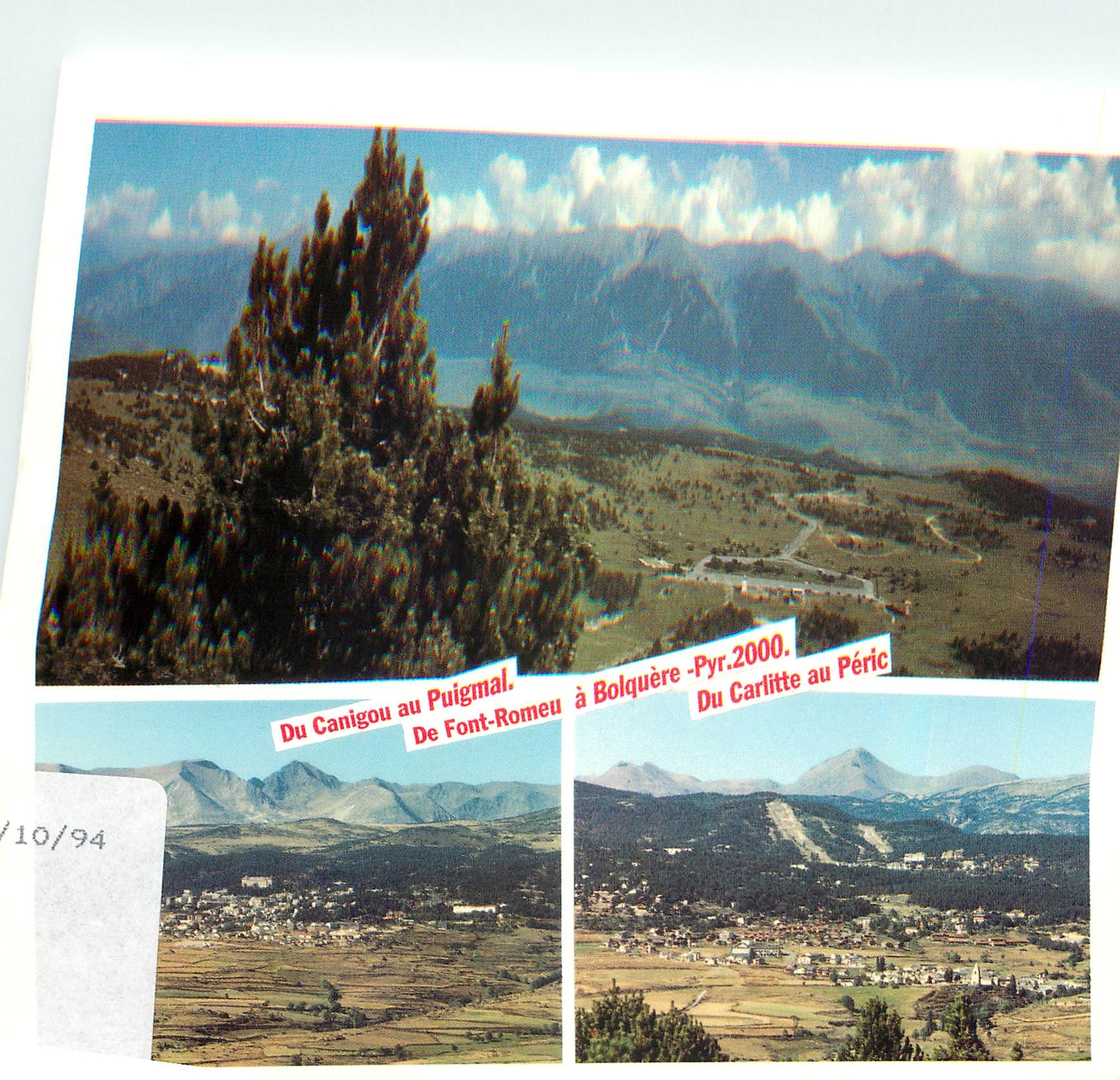 CPM Lumiere et couleurs des Pyrenees Catalanes Panorama de la Cerdagne 