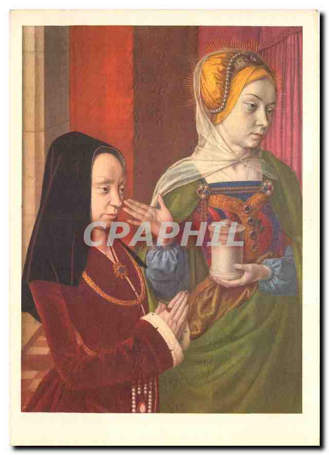 CPM Peinture Francaise Les Primities Le Maitre de Moulins Sainte Marie Madeleine Musee du Louvre 