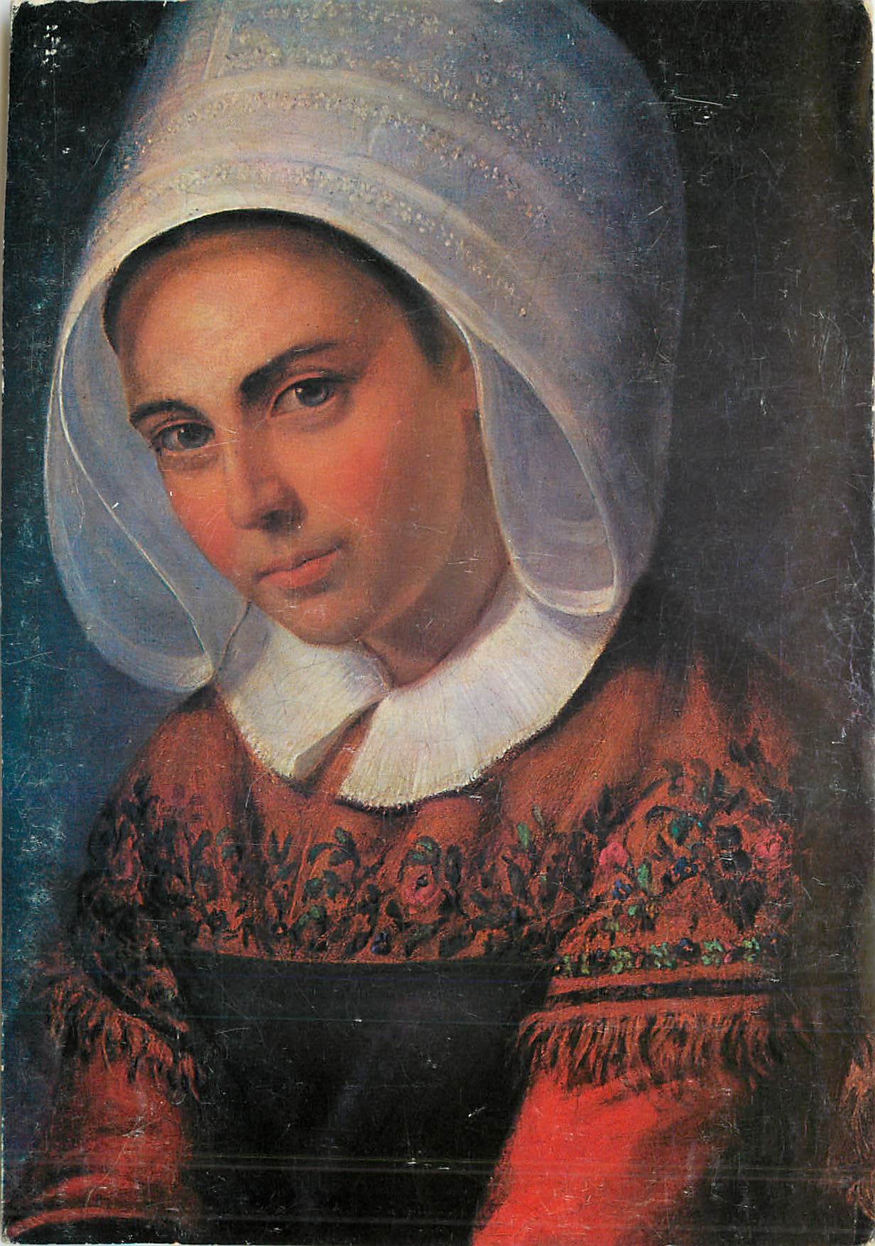 CPA Hora Janos Lajos 1812 Portrait of a Woman 