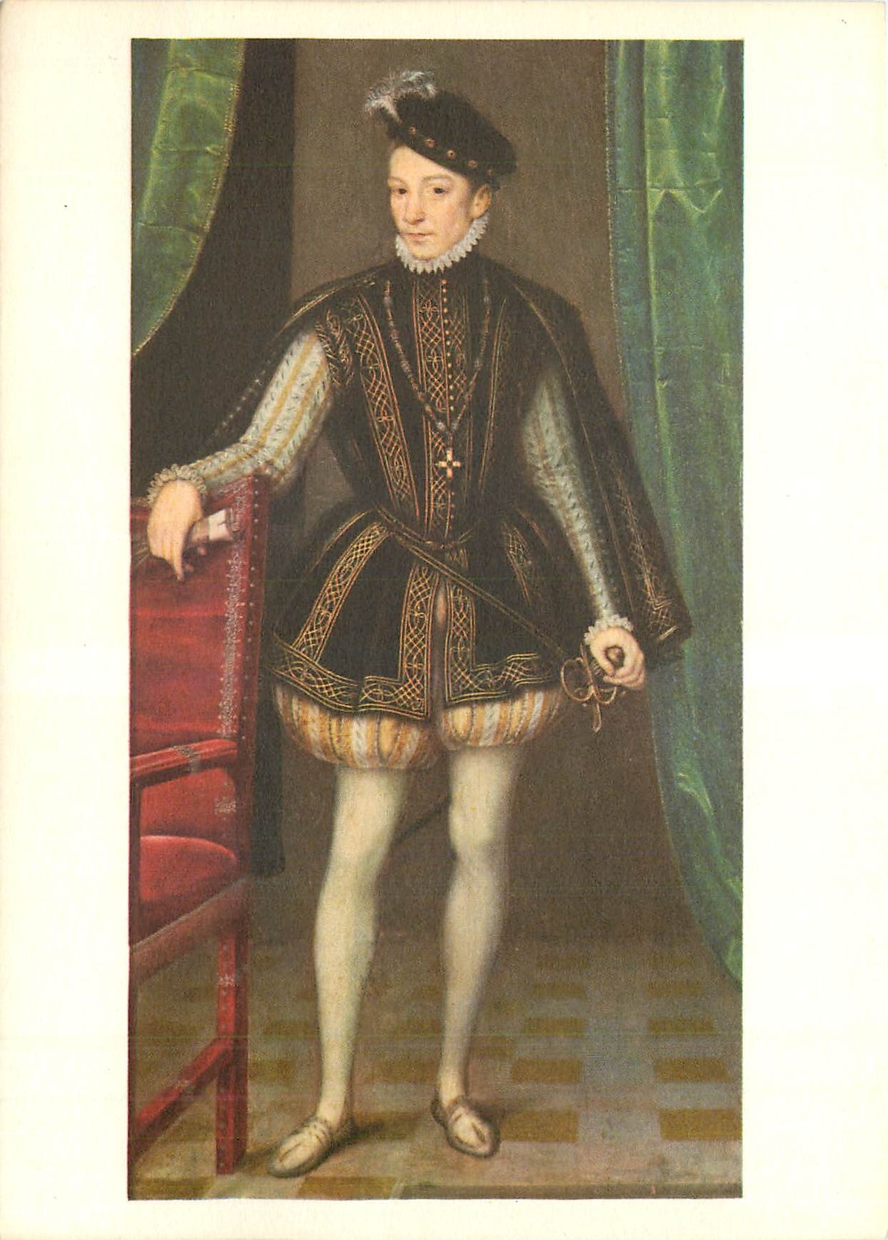 CPA Peinture Francaise Le XVI Siecle Francois Clouet Musee du Louvre 