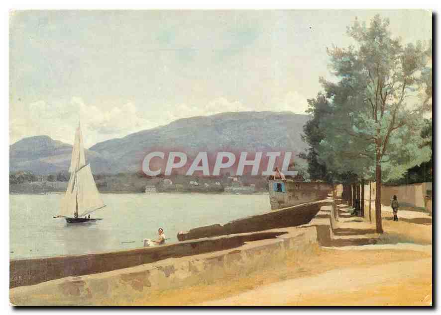 CPM Corot Le Quai des Paquie a Geneve Musee d'Art et d'Histoire Geneve 