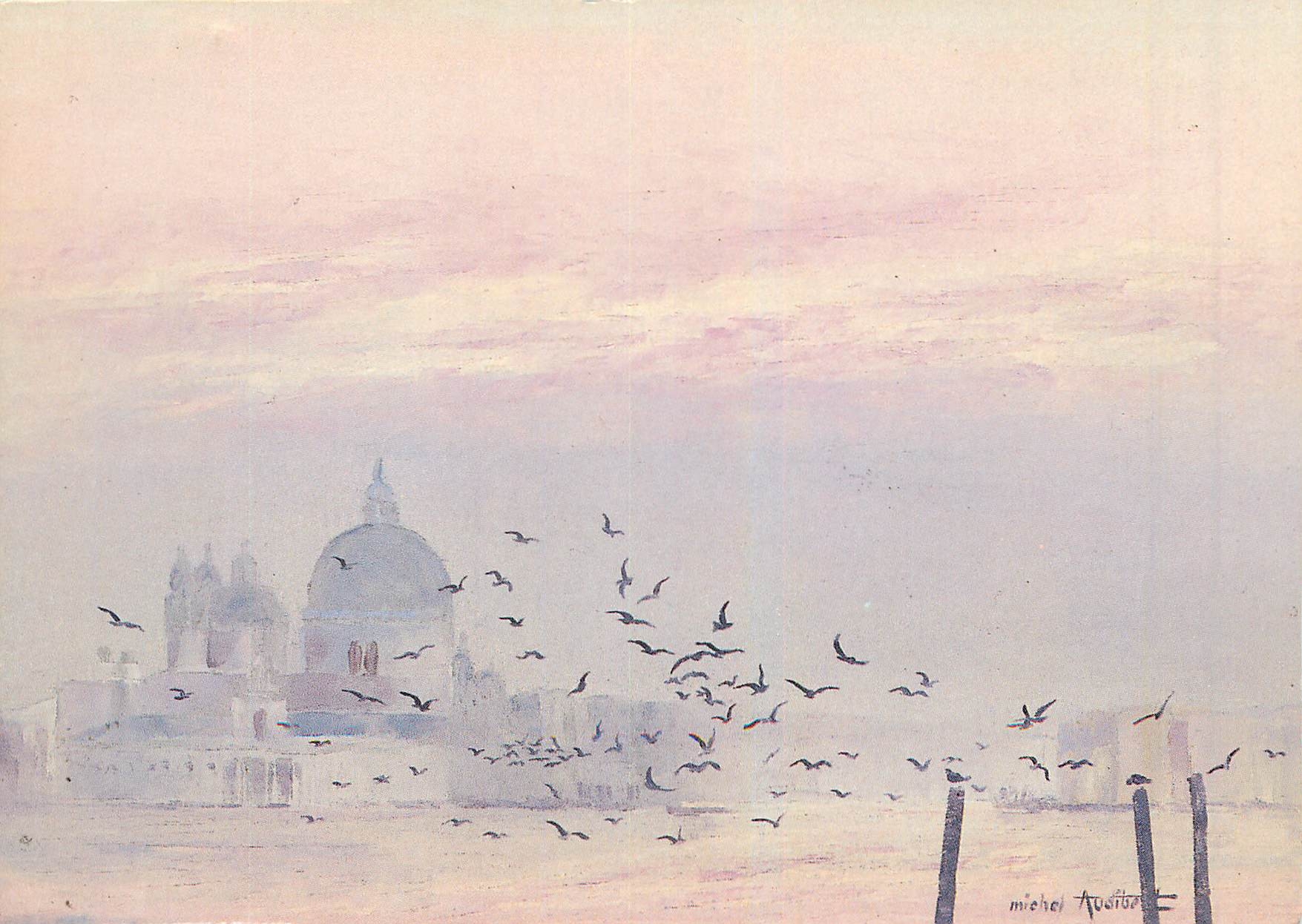 CPM Michel Audibert Venise collection privee Venice 