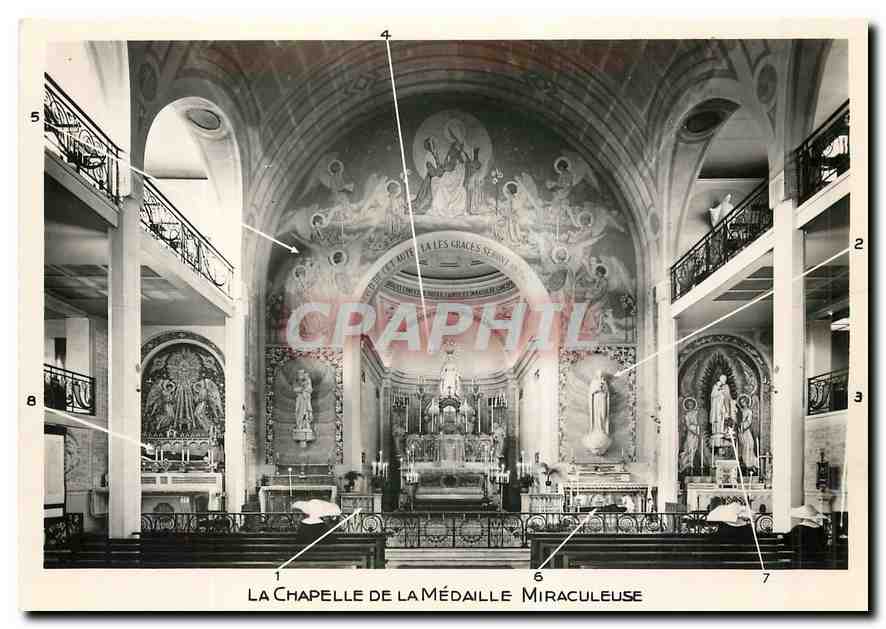 CPM La Chapelle de la Medaille Miraculeuse  Paris
